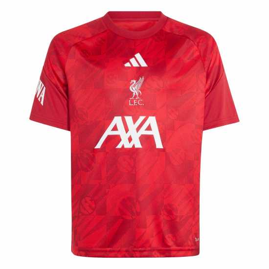 Adidas Liverpool Pre Match Shirt 2026/27 Juniors Adidas Liverpool Pre Match Shirt 2026/27 Juniors
