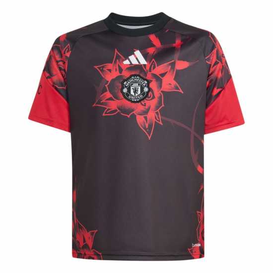 Adidas Manchester United Pre Match Shirt 2026/27 Juniors Adidas Manchester United Pre Match Shirt 2026/27 Juniors