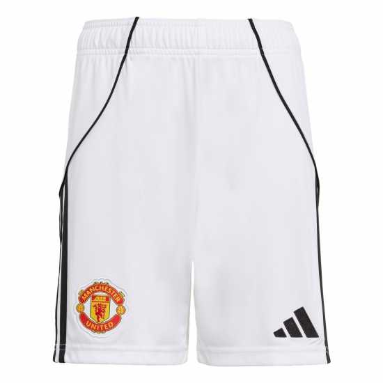 Adidas Manchester United Home Shorts 2025 2026 Juniors  Детски къси панталони