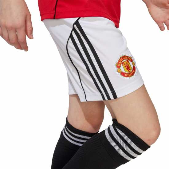 Adidas Manchester United Home Shorts 2025 2026 Juniors  Детски къси панталони