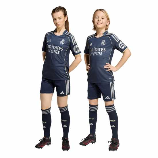 Adidas Real Madrid Away Shorts 2025 2026 Juniors  Детски къси панталони