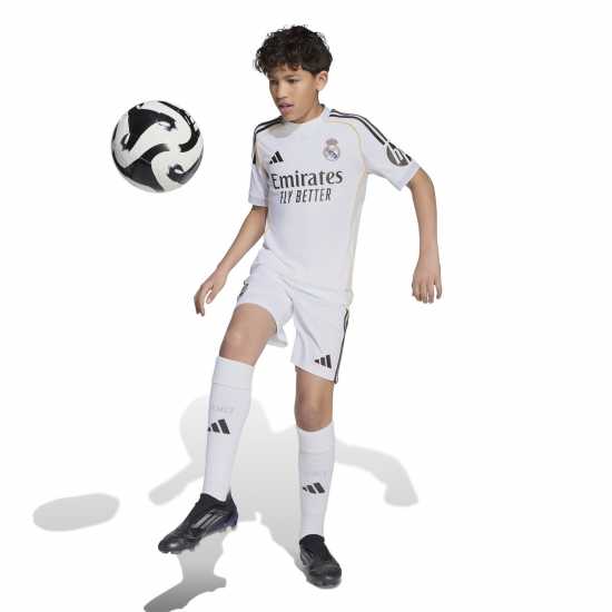 Adidas Real Madrid Home Shorts 2025 2026 Juniors  Детски къси панталони