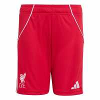 Adidas Liverpool Home Shorts 2025 2026 Juniors  Детски къси панталони