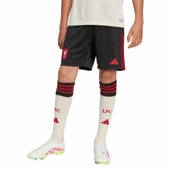 Adidas Liverpool Away Shorts 2025 2026 Juniors  Детски къси панталони
