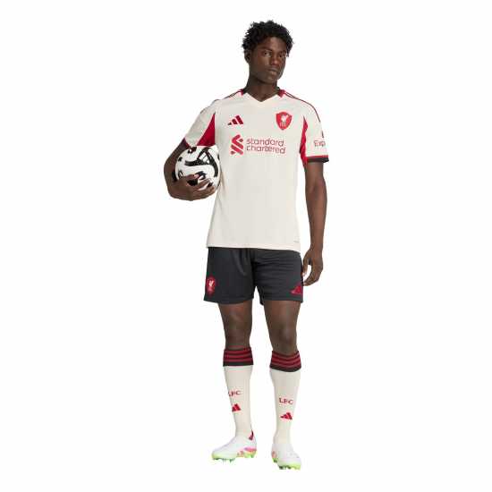 Adidas Liverpool Away Shorts 2025 2026 Adults Adidas Liverpool Away Shorts 2025 2026 Adults