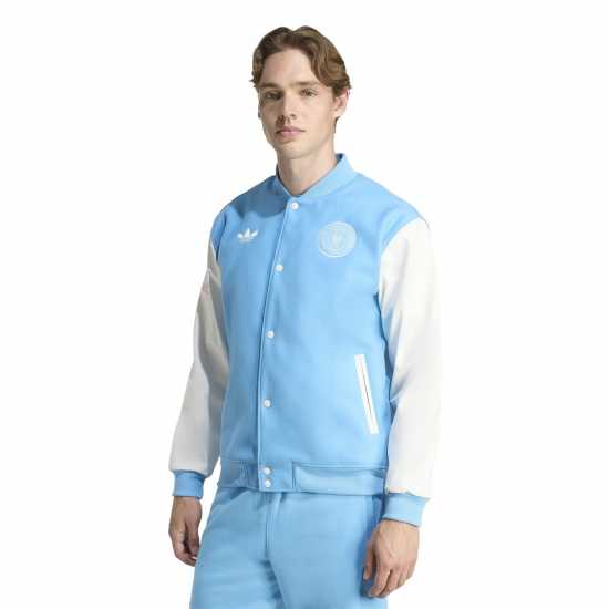 Adidas Мъжко Яке Бомбър Inter Miami Originals Bomber Jacket Mens Adidas Мъжко Яке Бомбър Inter Miami Originals Bomber Jacket Mens