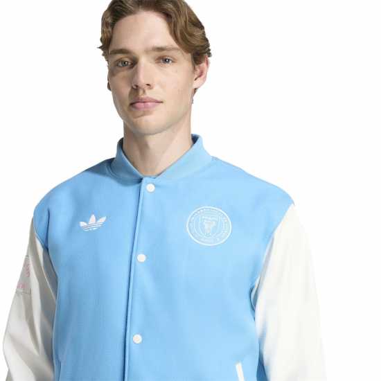 Adidas Мъжко Яке Бомбър Inter Miami Originals Bomber Jacket Mens Adidas Мъжко Яке Бомбър Inter Miami Originals Bomber Jacket Mens