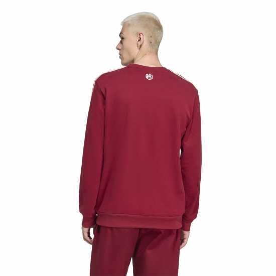Adidas Мъжки Пуловер Обло Деколте Arsenal Terrace Icons Crew Neck Sweater Mens Adidas Мъжки Пуловер Обло Деколте Arsenal Terrace Icons Crew Neck Sweater Mens