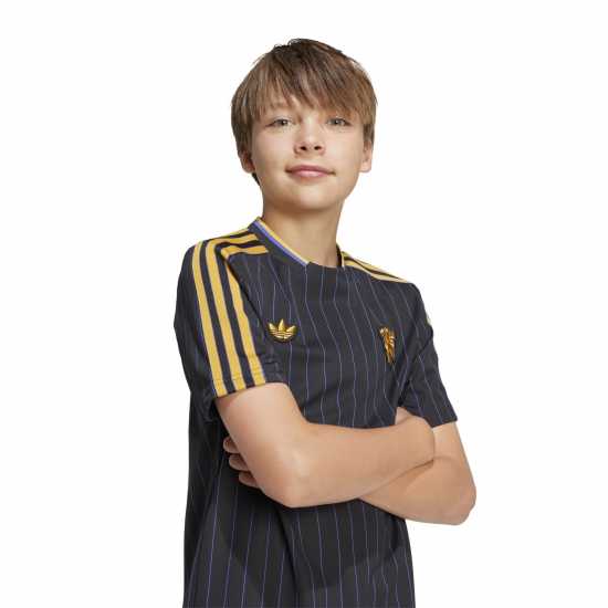 Adidas Manchester United Icon Shirt Juniors Adidas Manchester United Icon Shirt Juniors