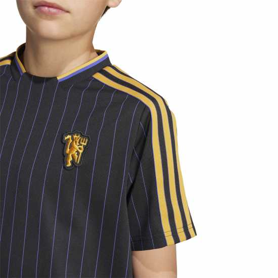 Adidas Manchester United Icon Shirt Juniors Adidas Manchester United Icon Shirt Juniors