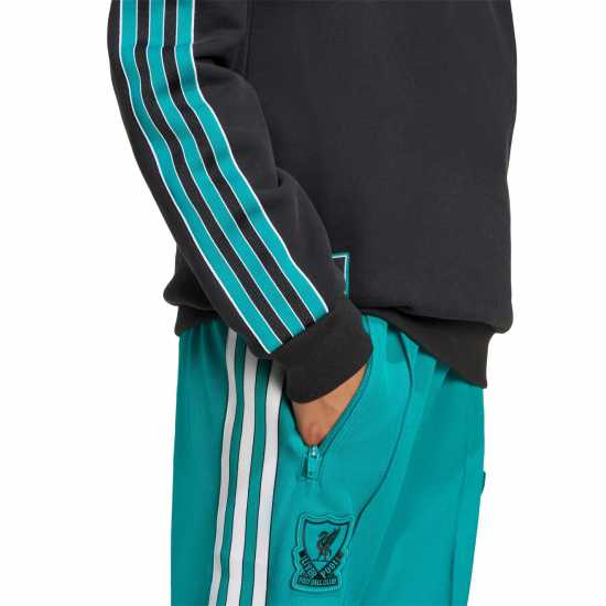 Adidas Liverpool Terrace Icons Sweatshirt Juniors Adidas Liverpool Terrace Icons Sweatshirt Juniors