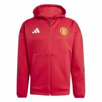 Adidas Manchester United Anthem Jacket 2025 2026 Mens  Футболни тренировъчни якета
