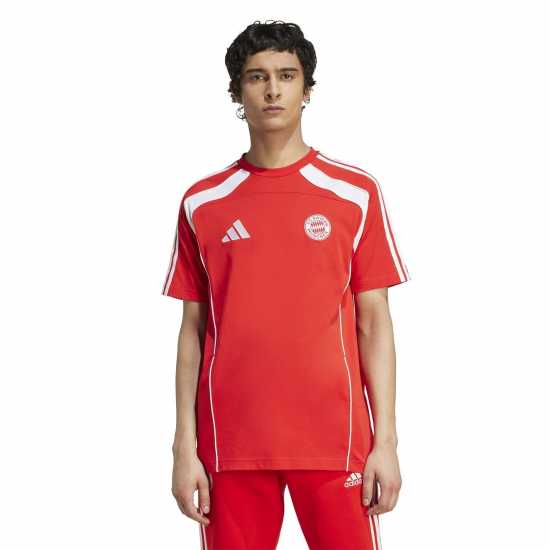 Всекидневно футболно облекло Adidas Bayern Munich Ubp T-Shirt Adults Adidas Bayern Munich Ubp T-Shirt Adults Всекидневно футболно облекло