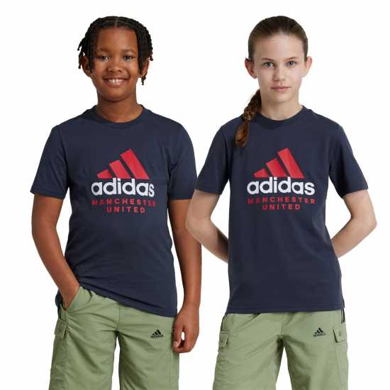 Adidas Manchester United T-Shirt Juniors  Детски тениски и фланелки