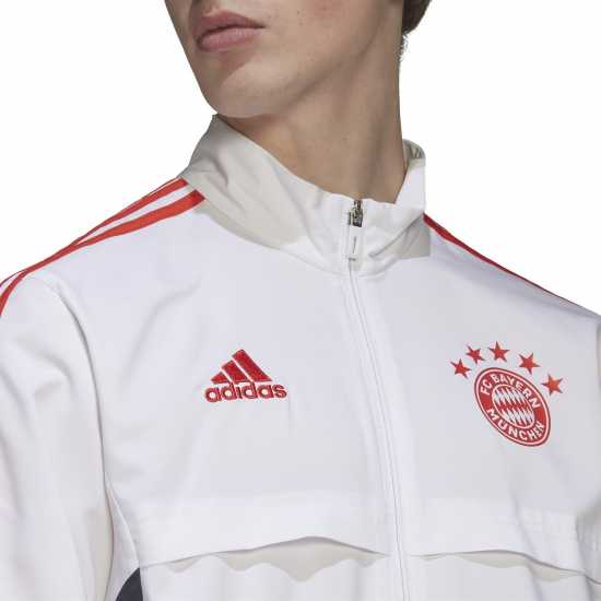 Adidas Мъжко Яке Fc Bayern Pre Match Jacket Mens  Футболни тренировъчни якета
