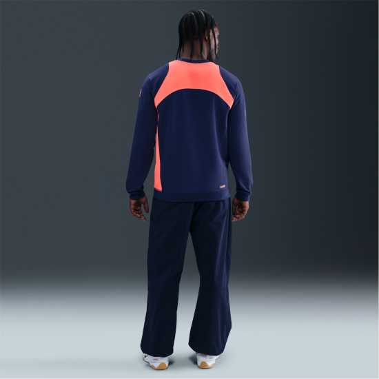 Мъжки горнища на анцуг Nike Barcelona Third T90 Sweater 2025 2026 Adults Nike Barcelona Third T90 Sweater 2025 2026 Adults Мъжки горнища на анцуг