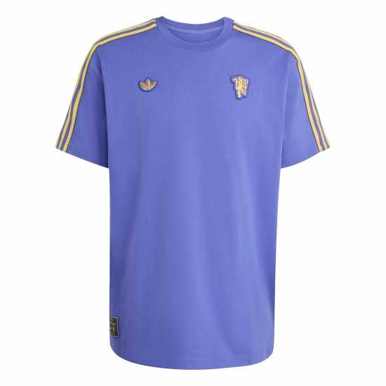 Adidas Мъжка Риза Manchester Icon T-Shirt Mens  