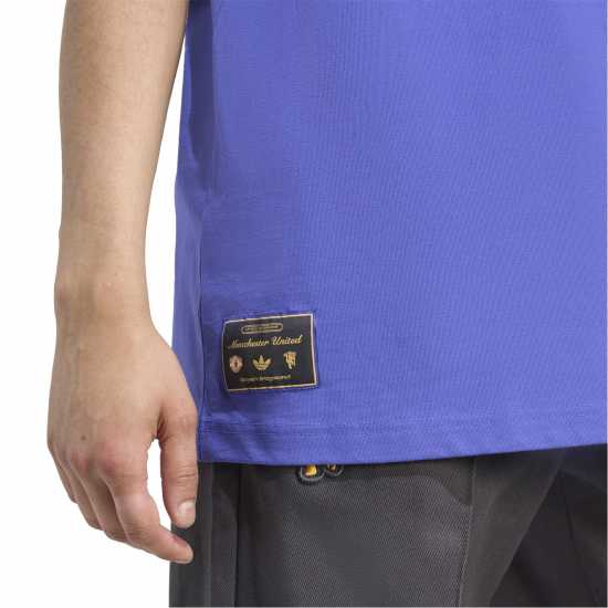 Adidas Мъжка Риза Manchester Icon T-Shirt Mens  