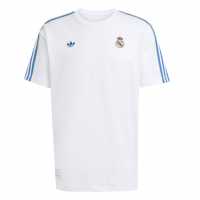 Adidas Real Madrid Icon T-Shirt 2025 2026 Mens  