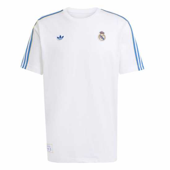 Adidas Real Madrid Icon T-Shirt 2025 2026 Mens  
