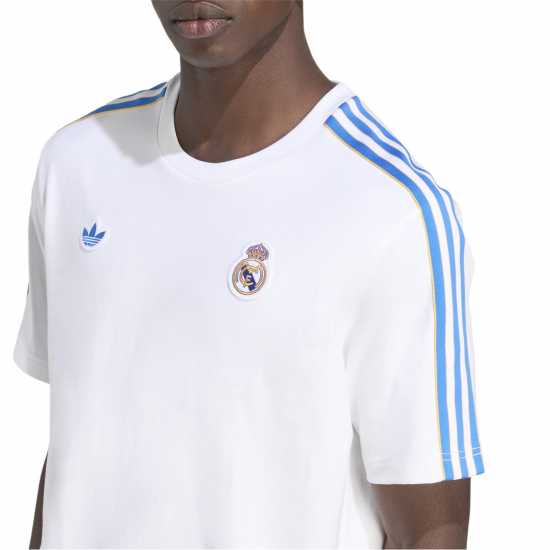 Adidas Real Madrid Icon T-Shirt 2025 2026 Mens  