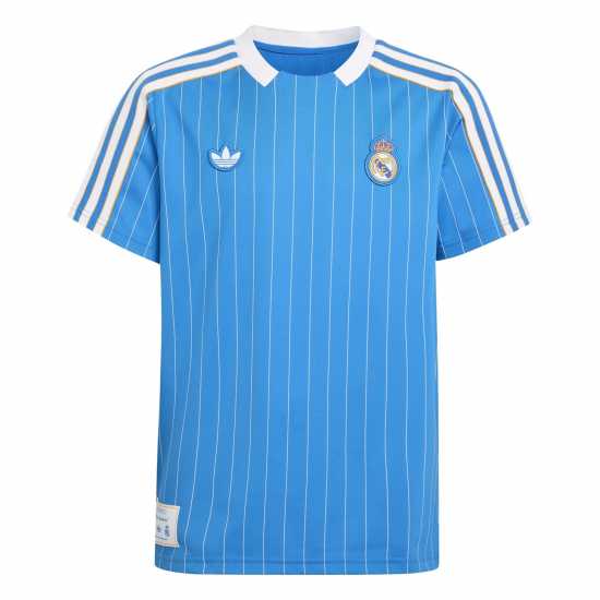 Adidas Real Madrid Icon Shirt 2025 2026 Juniors  