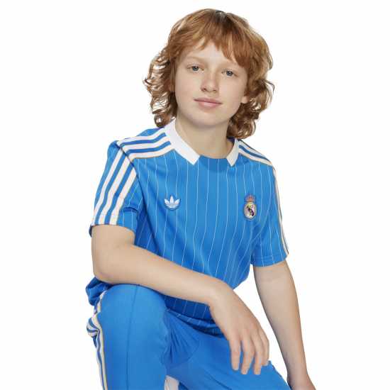Adidas Real Madrid Icon Shirt 2025 2026 Juniors  