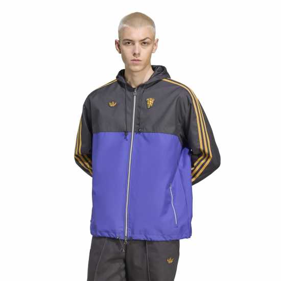Adidas Мъжка Парка Manchester United Icons Parka Mens Adidas Мъжка Парка Manchester United Icons Parka Mens