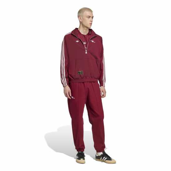 Adidas Мъжко Спортно Горнище Arsenal Icons Half Zip Tracksuit Top Mens  