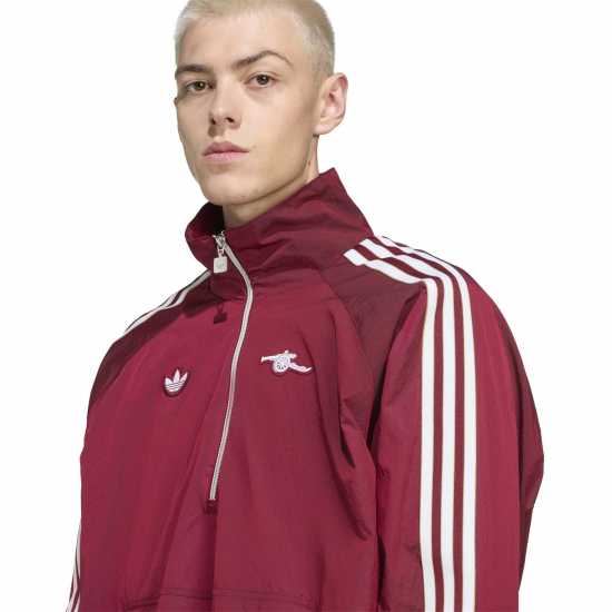 Adidas Мъжко Спортно Горнище Arsenal Icons Half Zip Tracksuit Top Mens  