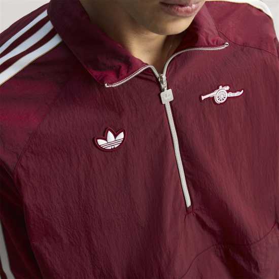 Adidas Мъжко Спортно Горнище Arsenal Icons Half Zip Tracksuit Top Mens  