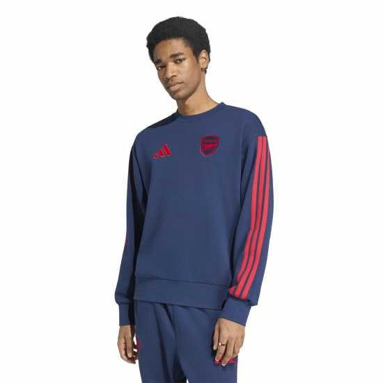 Adidas Мъжка Риза Arsenal Dna Sweatshirt Mens Adidas Мъжка Риза Arsenal Dna Sweatshirt Mens