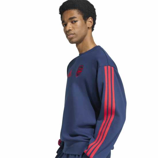 Adidas Мъжка Риза Arsenal Dna Sweatshirt Mens Adidas Мъжка Риза Arsenal Dna Sweatshirt Mens
