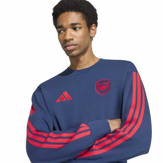 Adidas Мъжка Риза Arsenal Dna Sweatshirt Mens Adidas Мъжка Риза Arsenal Dna Sweatshirt Mens