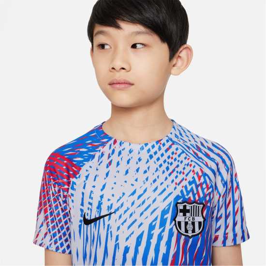Nike Barcelona Pre Match Top Boys  Детски тениски и фланелки