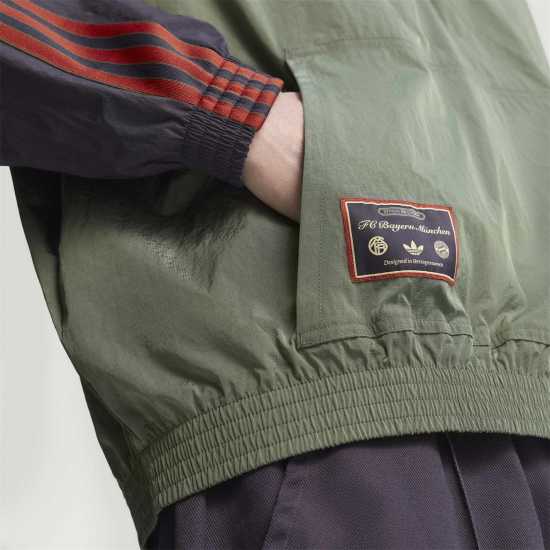 Adidas Мъжко Яке С Цип Bayern Munich Originals Icon Half Zip Jacket Mens Adidas Мъжко Яке С Цип Bayern Munich Originals Icon Half Zip Jacket Mens