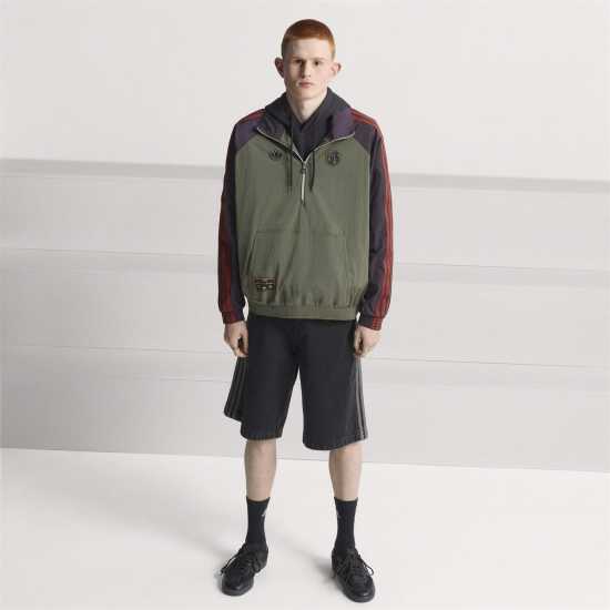 Adidas Мъжко Яке С Цип Bayern Munich Originals Icon Half Zip Jacket Mens Adidas Мъжко Яке С Цип Bayern Munich Originals Icon Half Zip Jacket Mens