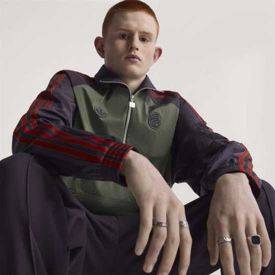 Adidas Мъжко Яке С Цип Bayern Munich Originals Icon Half Zip Jacket Mens Adidas Мъжко Яке С Цип Bayern Munich Originals Icon Half Zip Jacket Mens