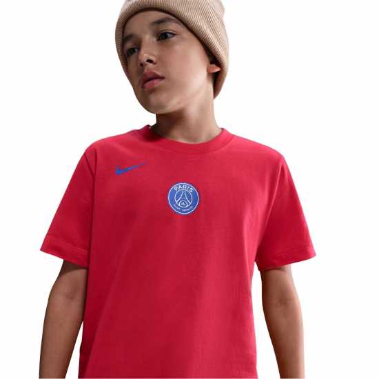 Детски тениски и фланелки Nike Psg T90 Remix T-Shirt Juniors Nike Psg T90 Remix T-Shirt Juniors Детски тениски и фланелки