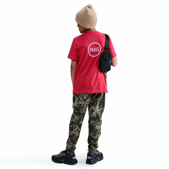 Детски тениски и фланелки Nike Psg T90 Remix T-Shirt Juniors Nike Psg T90 Remix T-Shirt Juniors Детски тениски и фланелки