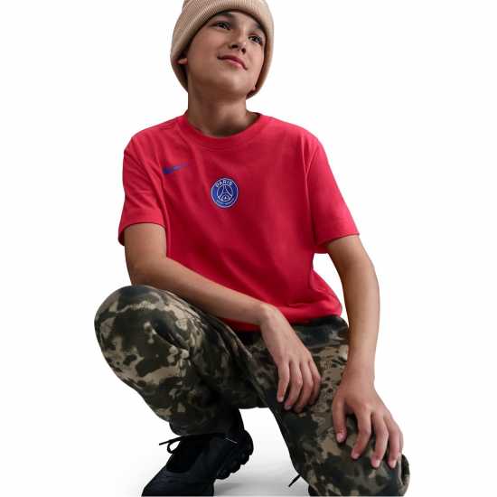Детски тениски и фланелки Nike Psg T90 Remix T-Shirt Juniors Nike Psg T90 Remix T-Shirt Juniors Детски тениски и фланелки
