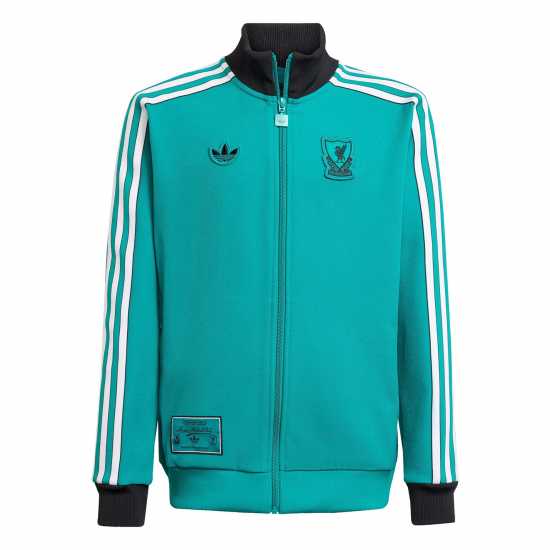 Adidas Liverpool Terrace Icons Tracksuit Top Juniors Adidas Liverpool Terrace Icons Tracksuit Top Juniors