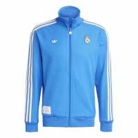 Adidas Мъжко Спортно Горнище Real Madrid Tracksuit Top Mens  
