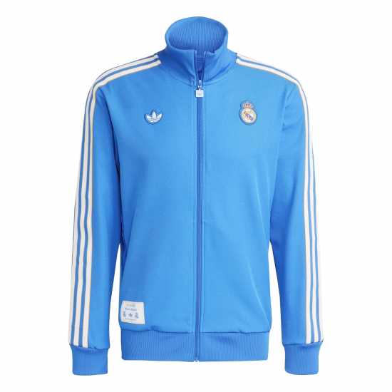 Adidas Мъжко Спортно Горнище Real Madrid Tracksuit Top Mens  