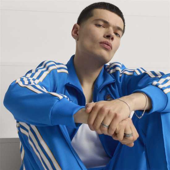 Adidas Мъжко Спортно Горнище Real Madrid Tracksuit Top Mens  