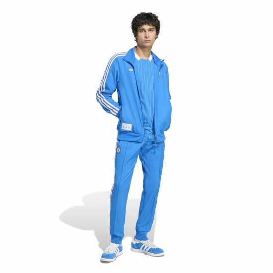 Adidas Мъжко Спортно Горнище Real Madrid Tracksuit Top Mens  