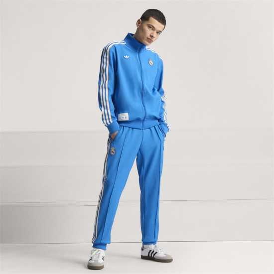 Adidas Мъжко Спортно Горнище Real Madrid Tracksuit Top Mens  