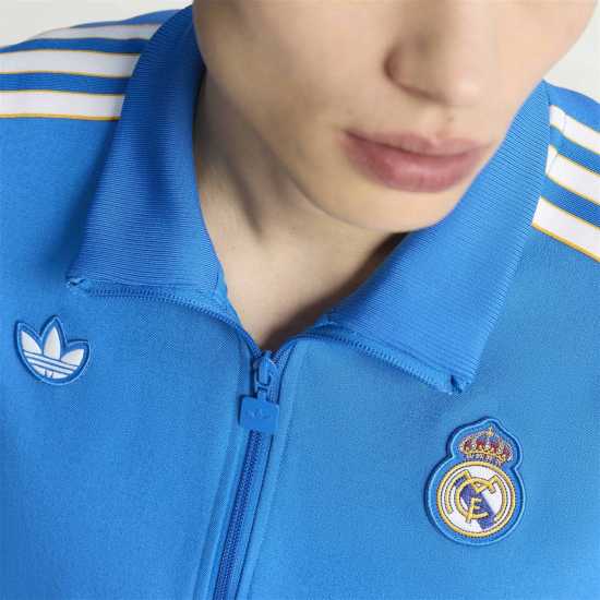 Adidas Мъжко Спортно Горнище Real Madrid Tracksuit Top Mens  