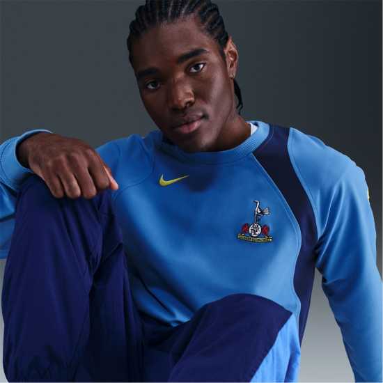 Nike Мъжки Пуловер Обло Деколте Tottenham Hotspur T90 Crew Sweater Mens Nike Мъжки Пуловер Обло Деколте Tottenham Hotspur T90 Crew Sweater Mens