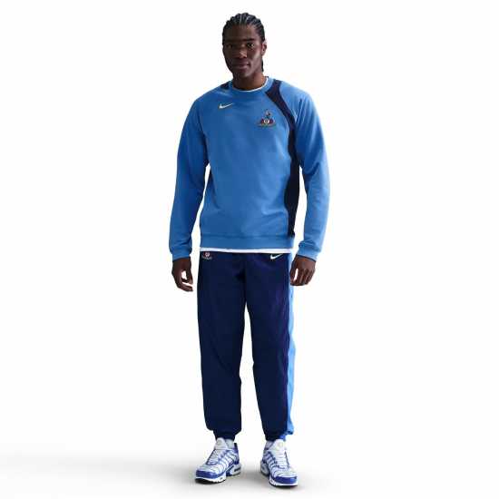 Nike Мъжки Пуловер Обло Деколте Tottenham Hotspur T90 Crew Sweater Mens Nike Мъжки Пуловер Обло Деколте Tottenham Hotspur T90 Crew Sweater Mens